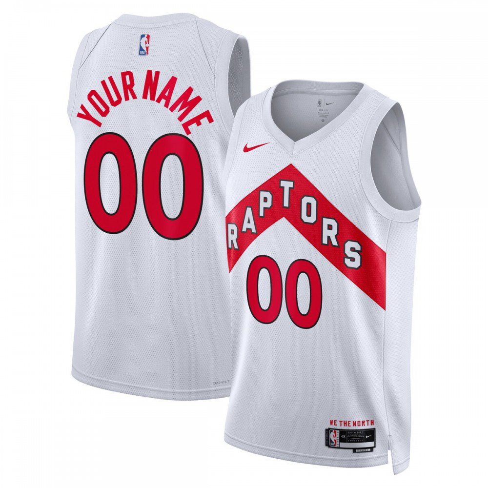 Toronto Raptors Unisex 2022/23 Swingman Custom Jersey White - Association Edition-Pro Kit Vault | Brand New 26/27 Sports Jerseys